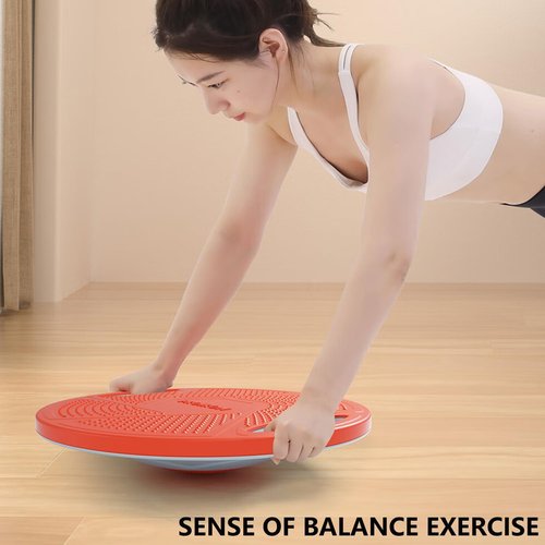 PROIRON Wobble Balance Board,Stability Board,Non-Slip Exercise Balance Stability Trainer Portable Balance Board with Handle for Standing Desk, Core Training,Physical Therapy Adults Kids