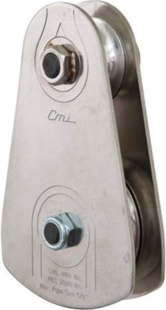 CMI Arborist Pulley 5/8" Rope