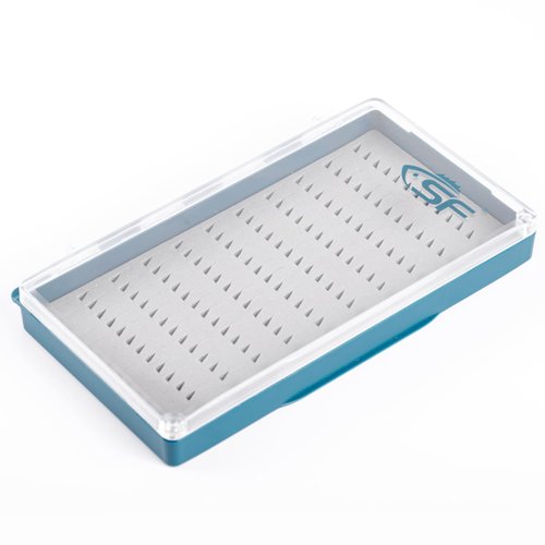 SF Fly Fishing Box Magnetic Closure Easy Grip Foam PC Material Clear Lid Trout Flies Fly Box For Nymphs and Streamers Fly Box Liner