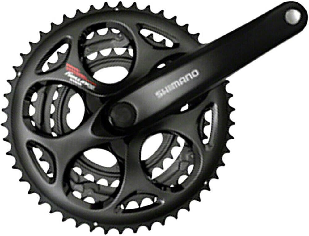 Shimano Tourney FC-A073 Crankset - 170mm, 7/8-Speed, 50/39/30t, Square Taper