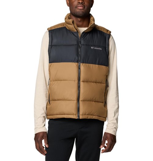 Columbia Men's Pike Lake II Vest, 2024 Delta/Black, XX-Large
