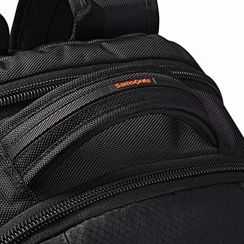 Samsonite Tectonic 2 Large Black Backpack - 18” x 13.3” x 8.6” for Travel & School