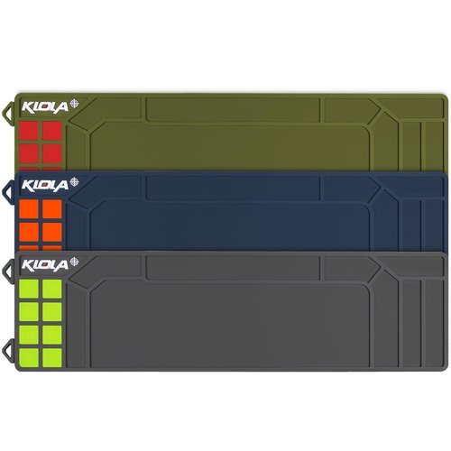 Klola Gun Cleaning Mat, Pistol Maintenance Mat Anti-Slip Thick Rubber Rifle Shotgun Cleaning Mats Pad for All Guns