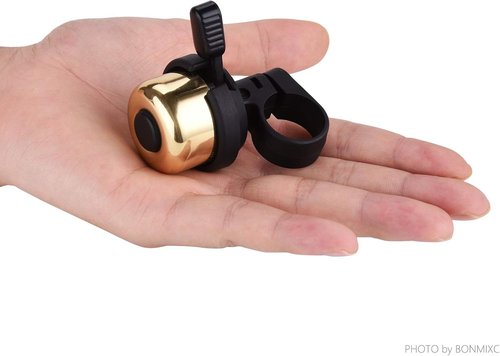 Bike Bell Brass Mini, Clearer Louder Longer Sustained Purer Tone