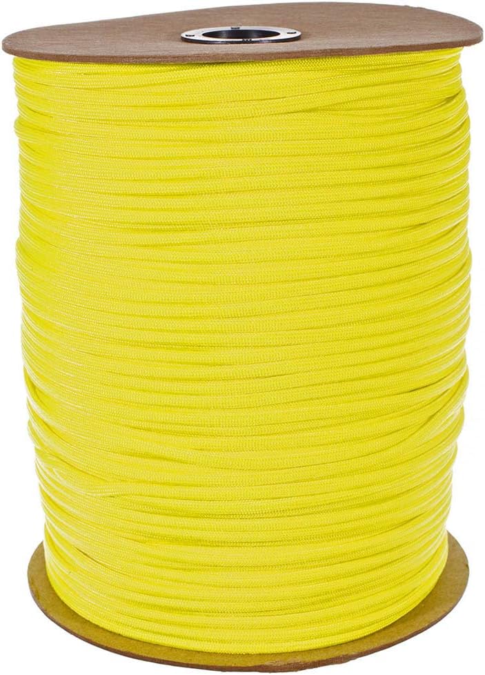 Paracord Planet 850 US Government Certified Paracord 10', 25', 50', 100', 250', 1000' Lengths