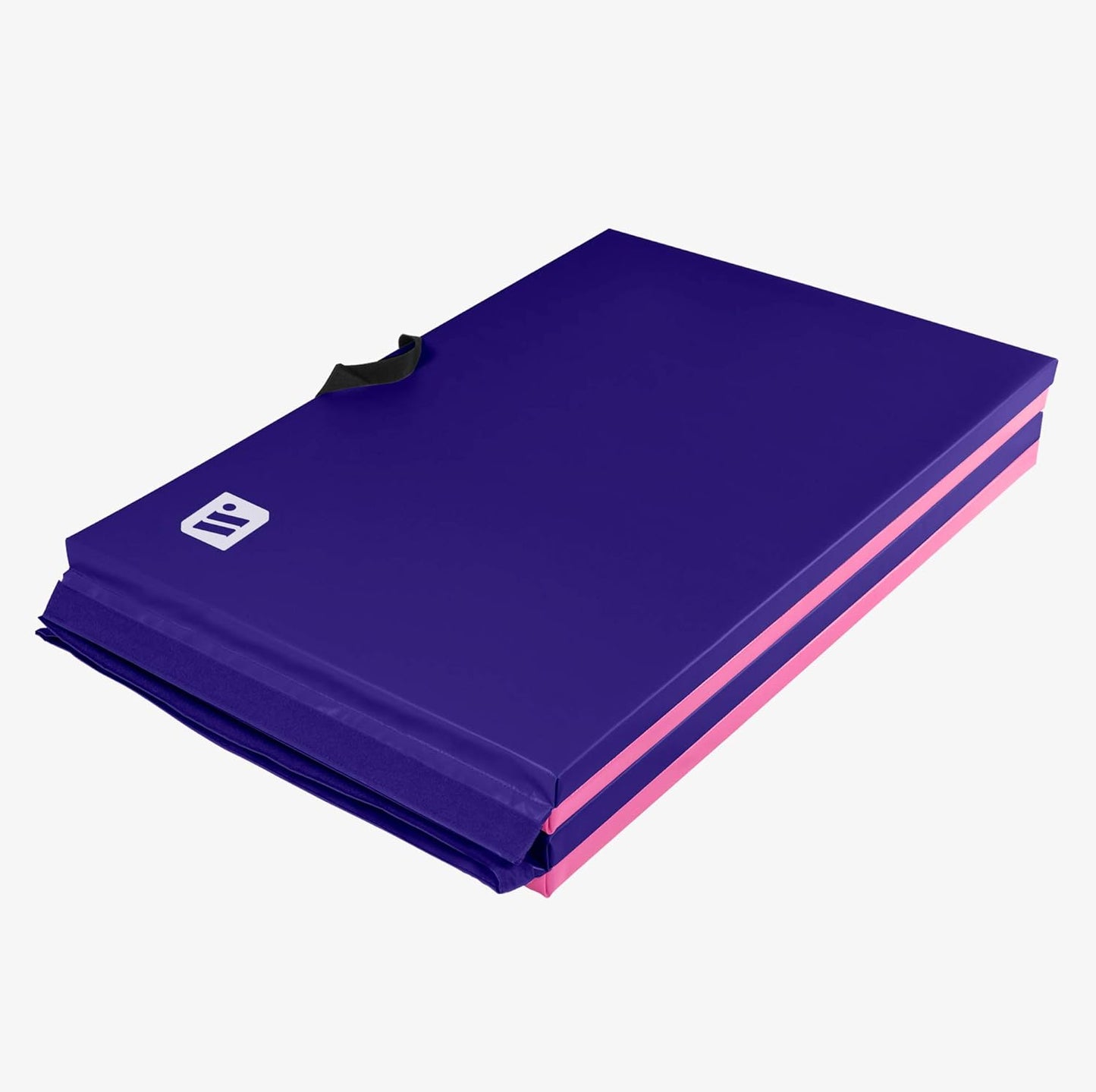 4ft x 10ft x 2in Fitness Mat - Lightweight, Foldable Exercise Mat for Personal Use