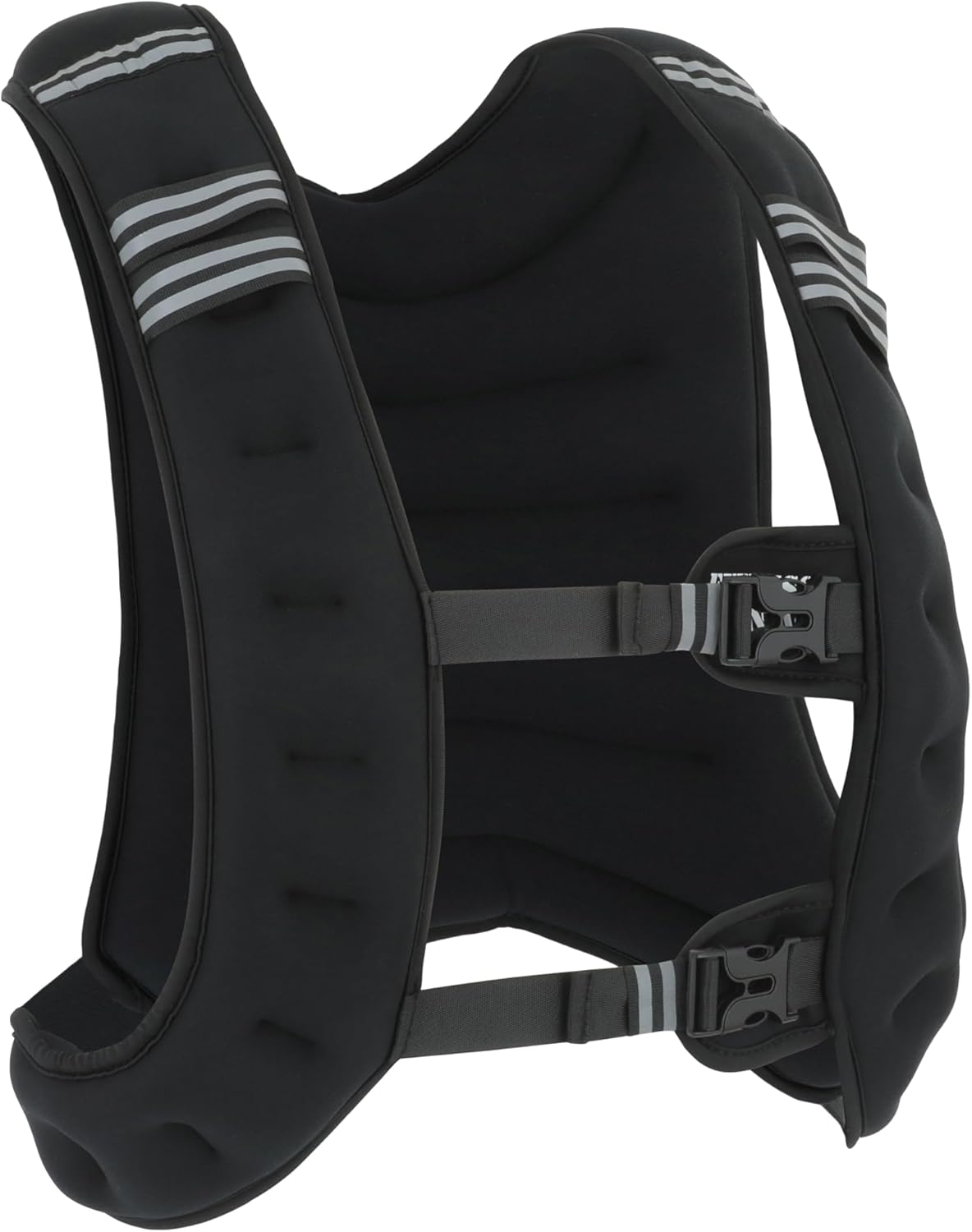 FITNESS MANIAC USA Weighted Vest for Strength Training and Running - Men and Women Workout Equipment - Soft and Slim Design - Weights Included