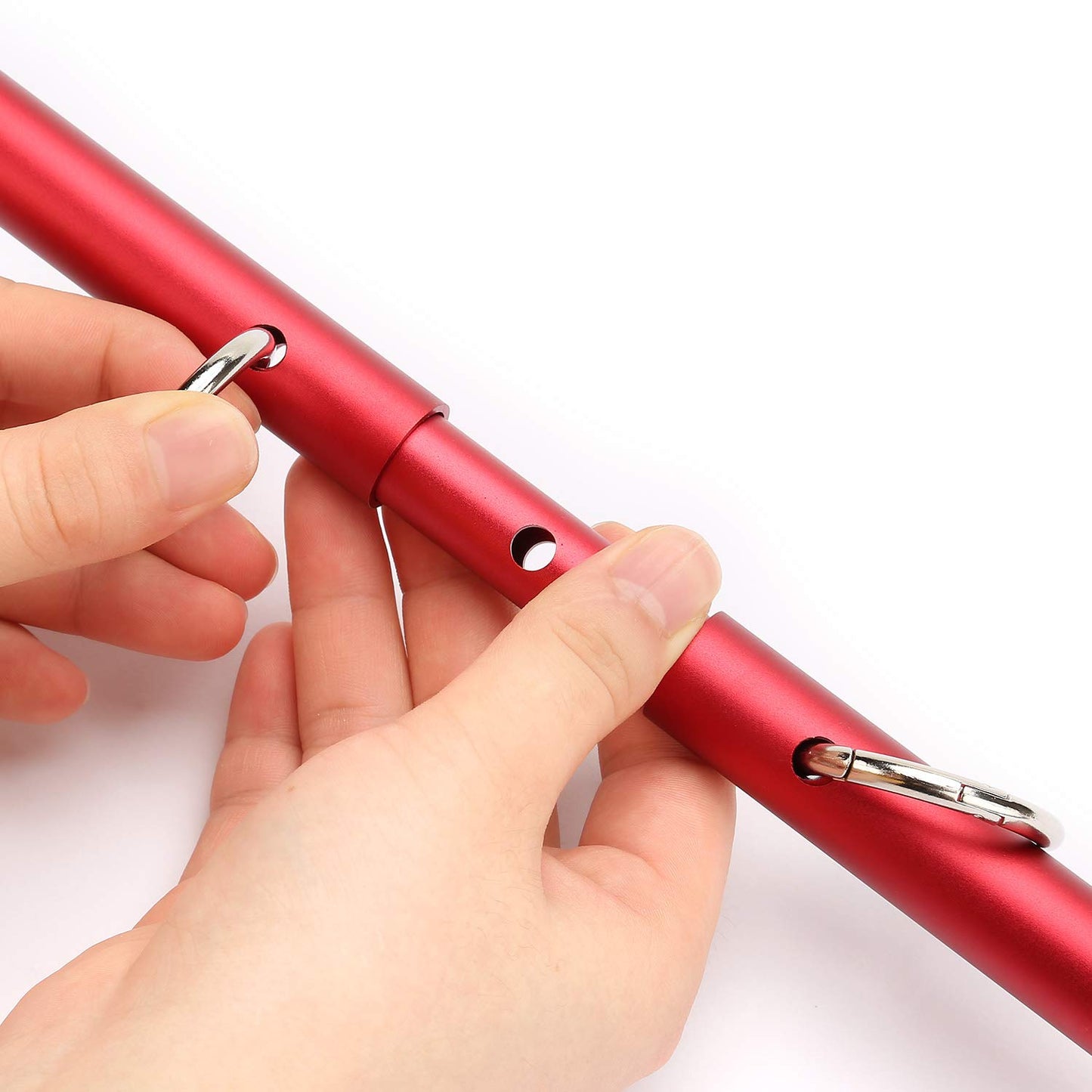 EXREIZST Red Adjustable Spreader Bar Set, Suitable for Sets Sports Training Fitness Gear Home Gyms