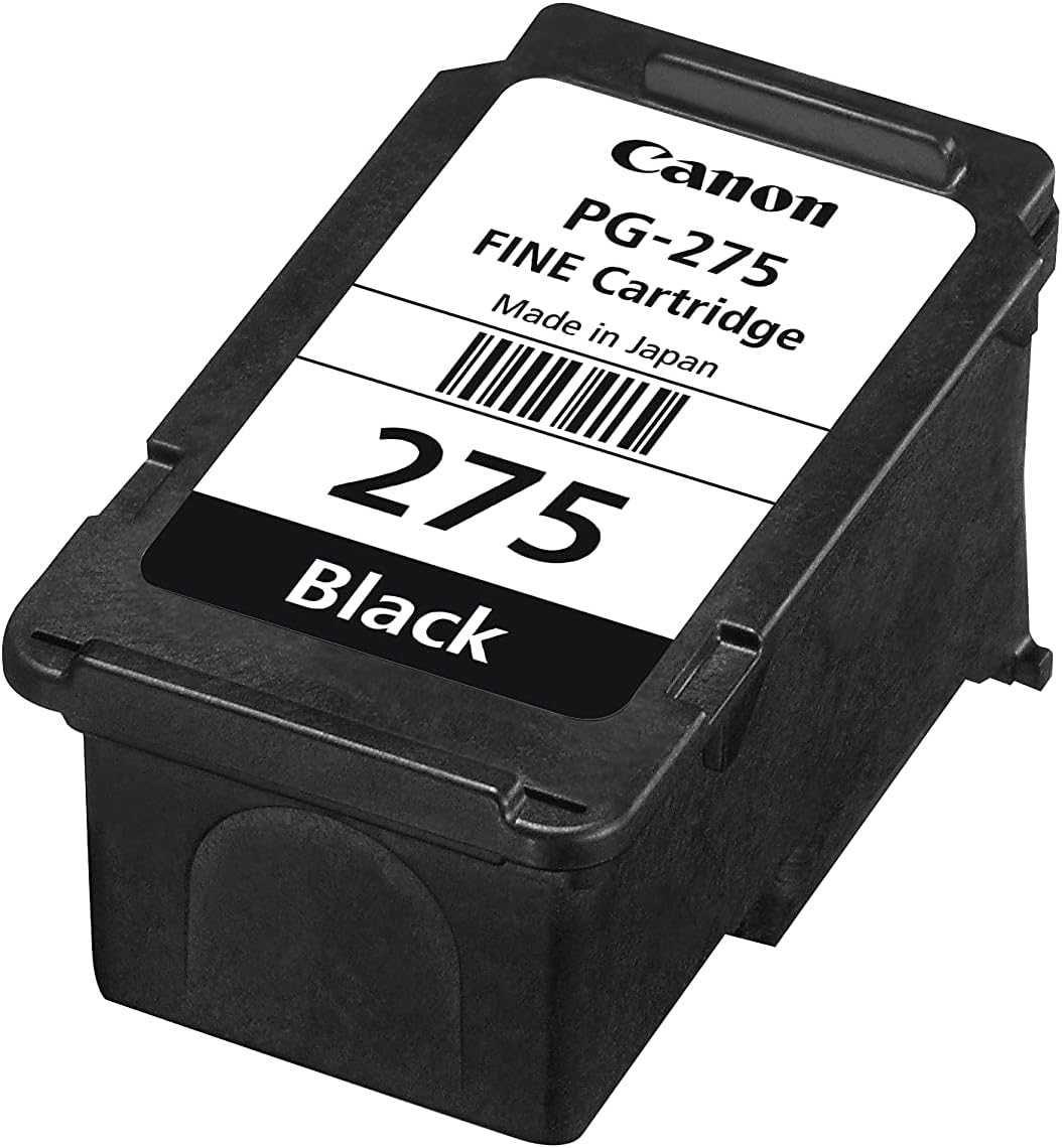 Canon PG-275 Genuine Black Ink Cartridge, Compatible with TS3520/3522, TR4720/4722, TS3720/3722