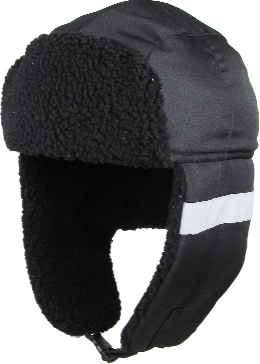 Hi Viz Trapper Warm Workwear Cold Windproof Winter Aviator Trooper Hunting Hat Ushanka Bike