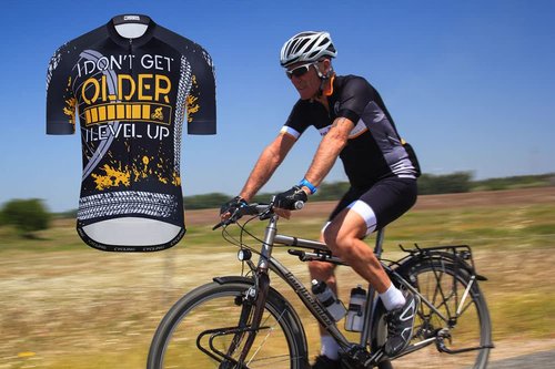 Tire Marks Cycling Jersey Men, Short Sleeve Mountain Dirt Bike Shirt MTB Clothing Biking Gear Tops Riding Road Outfit BMX Clothes Bicycle Apparel Ciclismo Uniform Large