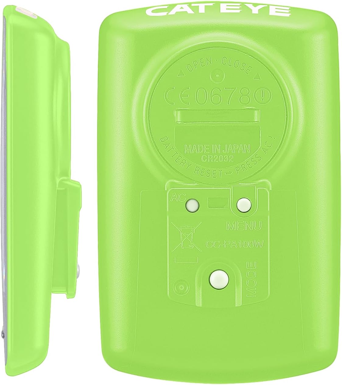 CATEYE Padrone Wireless Bike Computer – Oversized Display Cyclocomputer, Wireless Speedometer & Odometer, FlexTight™ Mount, Auto Start/Stop, Programmable Odometer