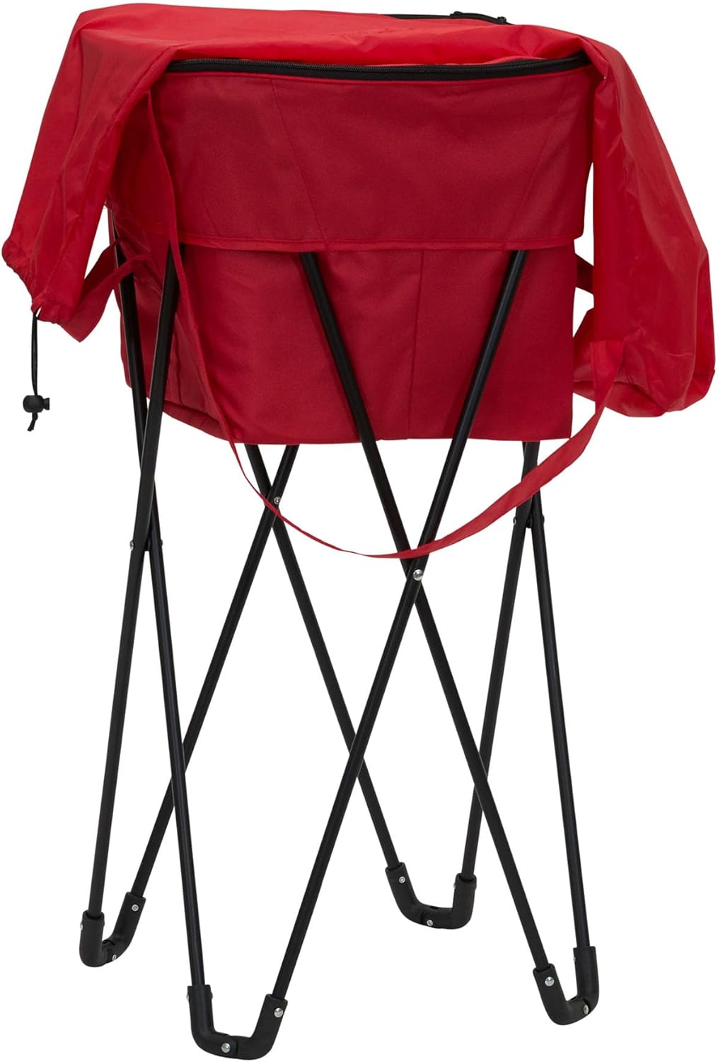 Thermal Standing Cooler with Travel Bag - Heavy-Duty Polyester Household Essential