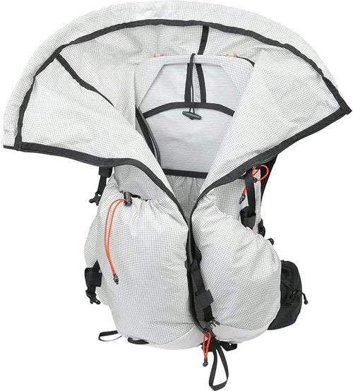 Mystery Ranch Radix 31 Backpack for Women – Lightweight, Adjustable Bag with Removable Frame – White/Sunset, 31L