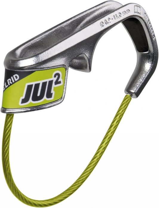 Edelrid Jul 2 - Aseguradores escalada - verde/Plateado 2017