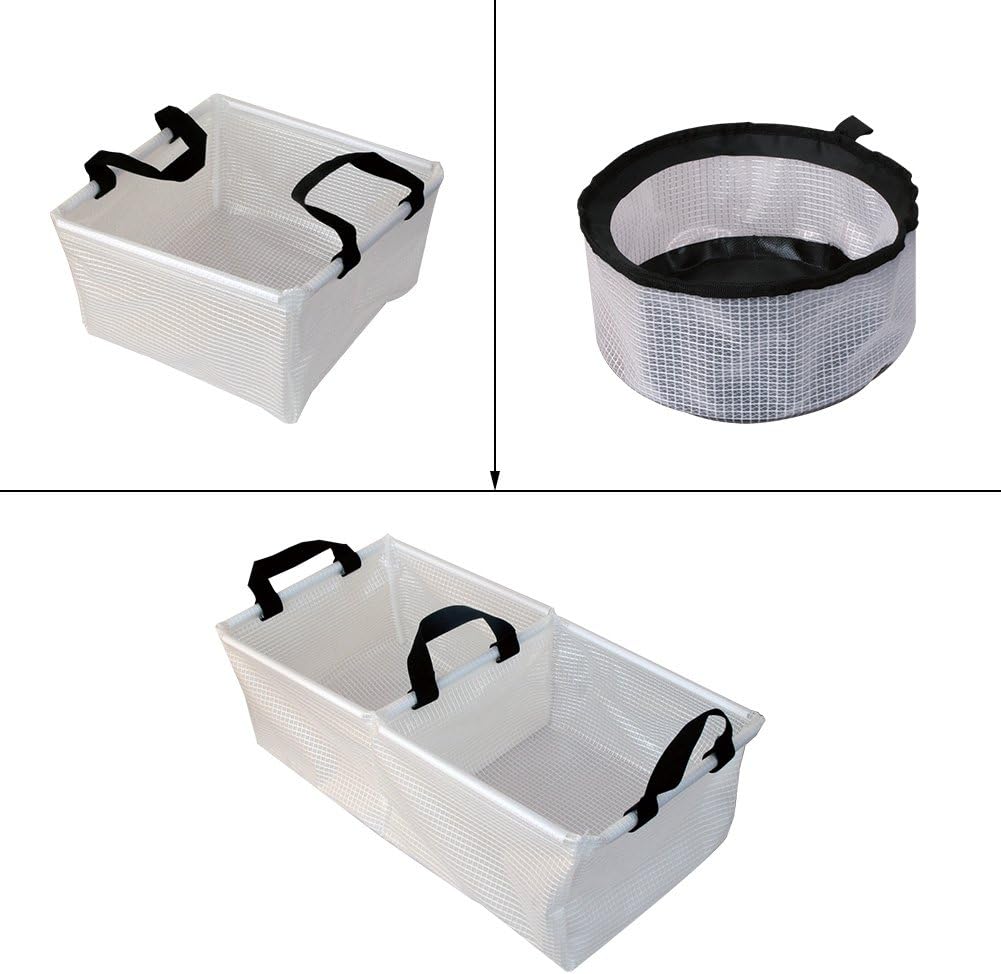 AceCamp Multifunctional Collapsible Water Basin, Folding Tub, Portable Bin, Lightweight Foldable Sink with Handles for Camping, Dish Washing, Laundry, Fishing, Hiking, Outdoors