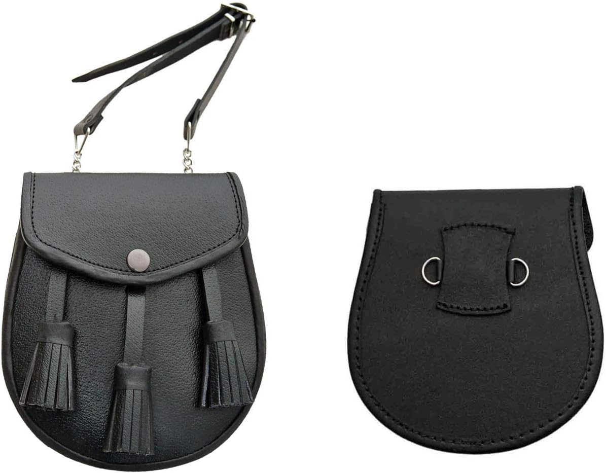 SZCO Supplies Leather Sporran Pouch