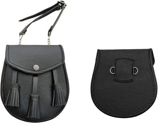 SZCO Supplies Leather Sporran Pouch