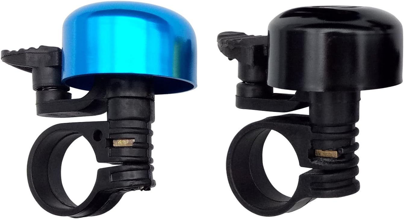 TRENDBOX 1 Set 6 Colors Alloy Bicycle Bike Cycling Handlebar Bell Ring Horn Sound Emergency Alarm Alert Warning Loud Lightweight for Safety