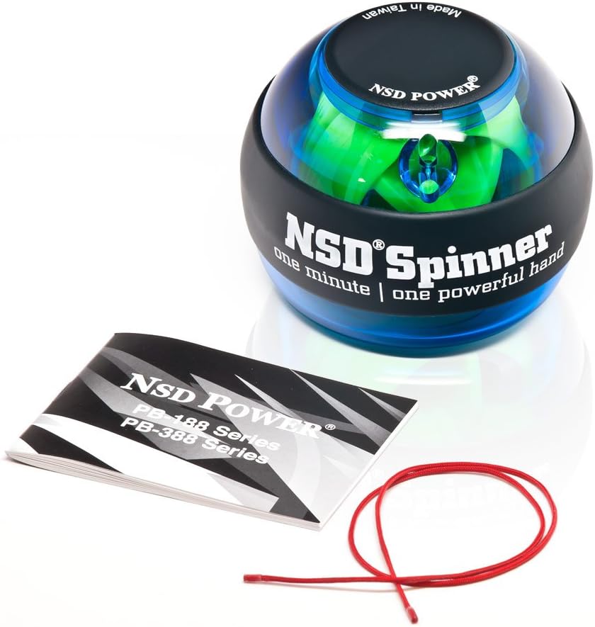 NSD Power Essential Spinner Gyro Hand Grip Strengthener Wrist Forearm Exerciser
