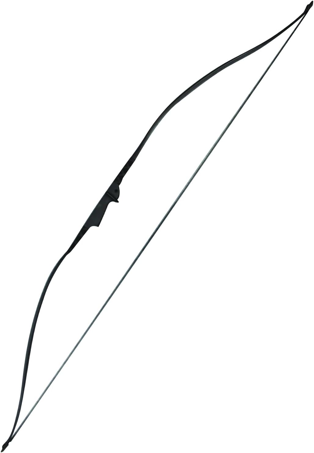 SAS 30-35lbs 22-29" Robinhood Long Bow for Adult/Youth with Armguard, Finger Tab, Arrow Rest and 2 x Arrows