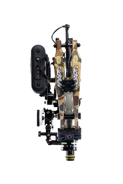 The Hunting Public Adapt 2+ Ready to Hunt Compound Bow Package with up to 70 lb. Draw Wight, Right Hand, Throwback Green