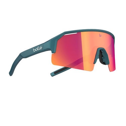 Bollé - C-SHIFTER, Creator Teal Metallic, Volt Ruby, Large, Sunglasses, Unisex, Adult