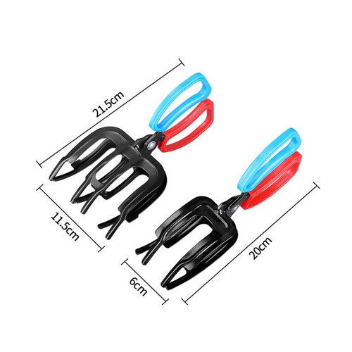 HAOSJINY Metal Fishing Gripper, 3-Claw Fish Pliers, Stainless Steel Fish Gripper, Fish Holder for Most Freshwater Fish (L)