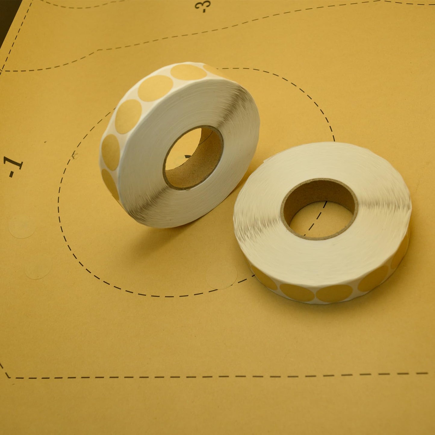 4000 Pieces/2 Rolls Square Target Pasters for Shooting Practice - Self-Adhesive Stickers for Range Cardboard Targets - Perfect for USPSA, IPSC, IDPA Sports