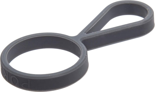PURE Easy and Convenient Durable Simple Silicone Bottle Holder, 1.25 x 3 inches, Grey