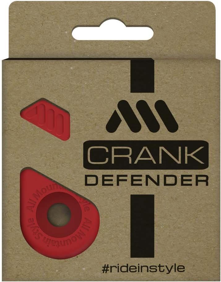All Mountain Style Crank Defender – Crank Boot Protector Supports High Impact and Scratch Protection - Crankset Cover Sleeve Arm Helps Protect and Style Your Bikes Crank Arm (Green Boots)