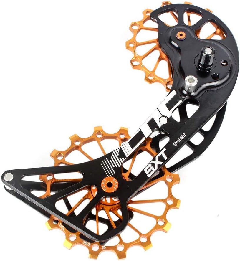 SXT Mountain E-Bike Bicycle Bike Oversized Pulley Rear Derailleur Cage OSPW for Shimano Deore XTR/XT/SLX M9000/M9050/M8000/M8050/M7000 11 Speed use