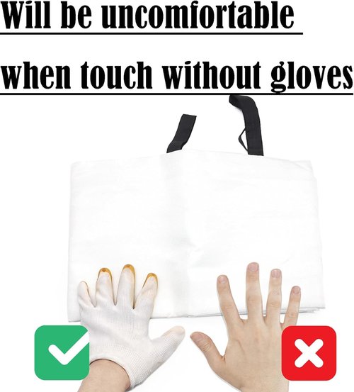 SACXFMC Blankets 8 Packs with Gloves. High Heat-Resistant fire Blankets for Home Security, Kitchen and Camping, Emergency fire Blankets for Home and Kitchen,