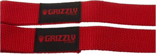 Grizzly Fitness Lifting Straps | 1 Size | Lifting Wrist Straps for Weightlifting & Powerlifting | Gym Strap for Grip Strength & Stability Support | Reduces Slipping | Doesn't Dig Into Hands