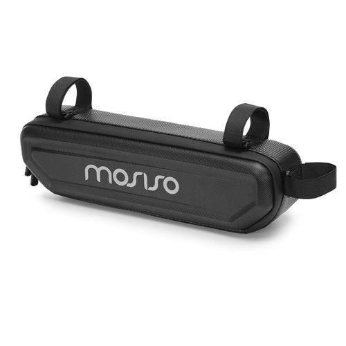 MOSISO Bike Frame Bag, Waterproof Hard Shell EVA Bike Triangle Frame Case, 6L Bicycle Under Tube Storage Tool Bag Cycling Accessories Pouch for Women Men Road Mountain Cycling, Black