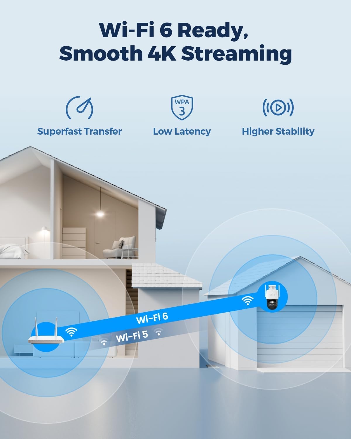 REOLINK TrackMix+Solar Panel, 4K Solar Security Cameras Outdoor with Auto Tracking, 360° Pan Tilt, 8X Hybrid Zoom, Color Night Vision, Smart AI Detection, No Subscriptions, Home Hub Compatible