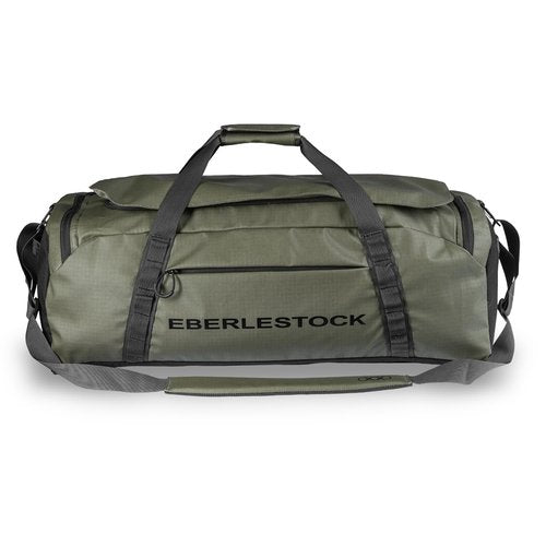 Eberlestock Hyllus Duffel Bag for Men - Durable, Water-Resistant, Small Men's Duffle Bag with Zipper Pockets, Ideal for Travel & Gym, Tactical Gear Bag, Hunting, Fishing, Camping - Military Green, 65L