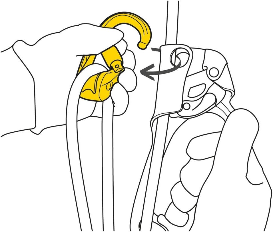 PETZL, Pro Rollclip Pulley Z, Screw-Lock