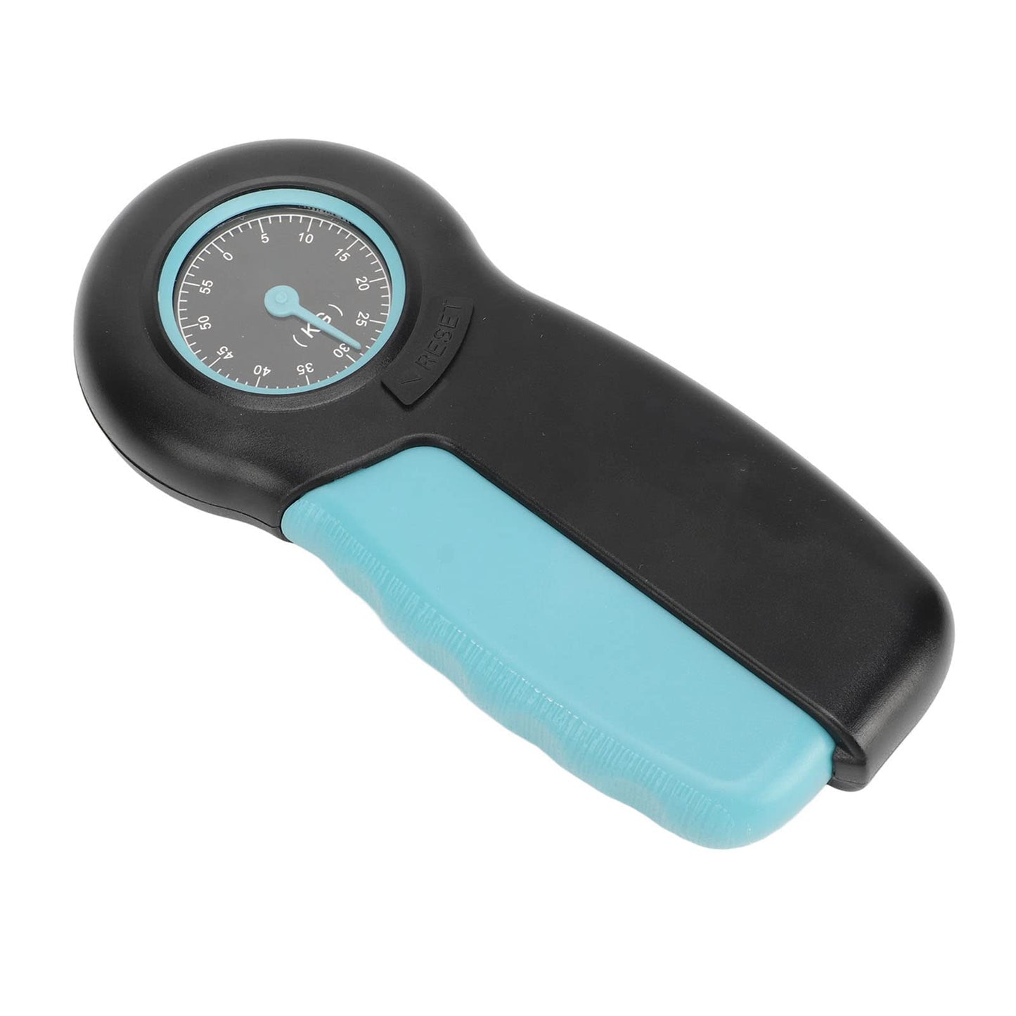 Hand Dynamometer for Athletes, Ergonomic Hand Grip Strength Tester for Forearm Wrist Training Measurement (Blue Black)