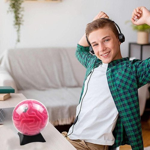 Black Ball Stand Display Stand, Exercise Ball Chair Stand Base, Soccer Ball Display Stand Holder, Stability Stand for Basketball Football Volleyball, Display Cases, Memorabilia Display and Storage