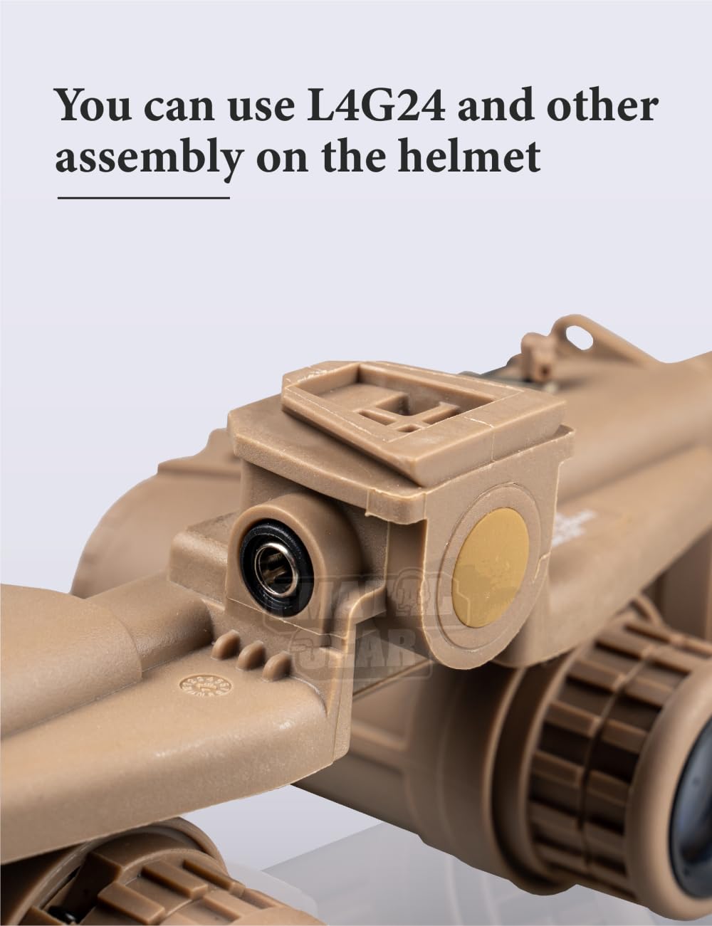 FMATAL GEAR FMA GPNVG 18 Tactical NVG Dummy Model for Tactical Helmet NVG Mount | Paintball Shooting Hunting (DE)