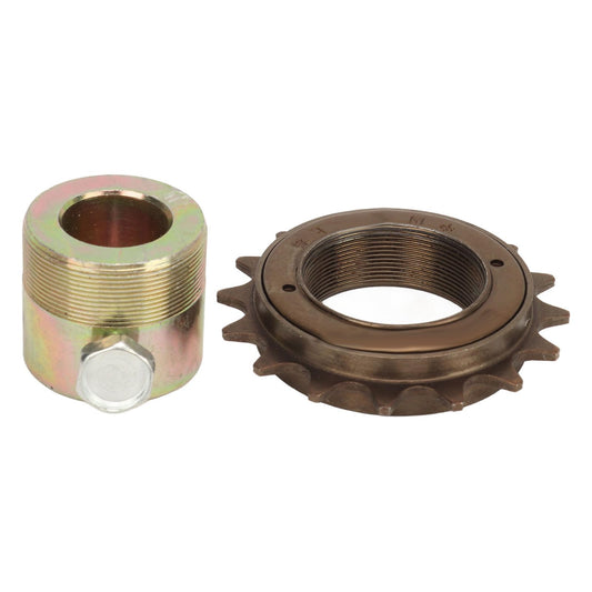 Freewheel Adapter Kit, 16T Freewheel with 20mm Adapter, 20mm Freewheel Adapter Replacement for Electric Tricycles Motorcycles Karts, High Strength Iron