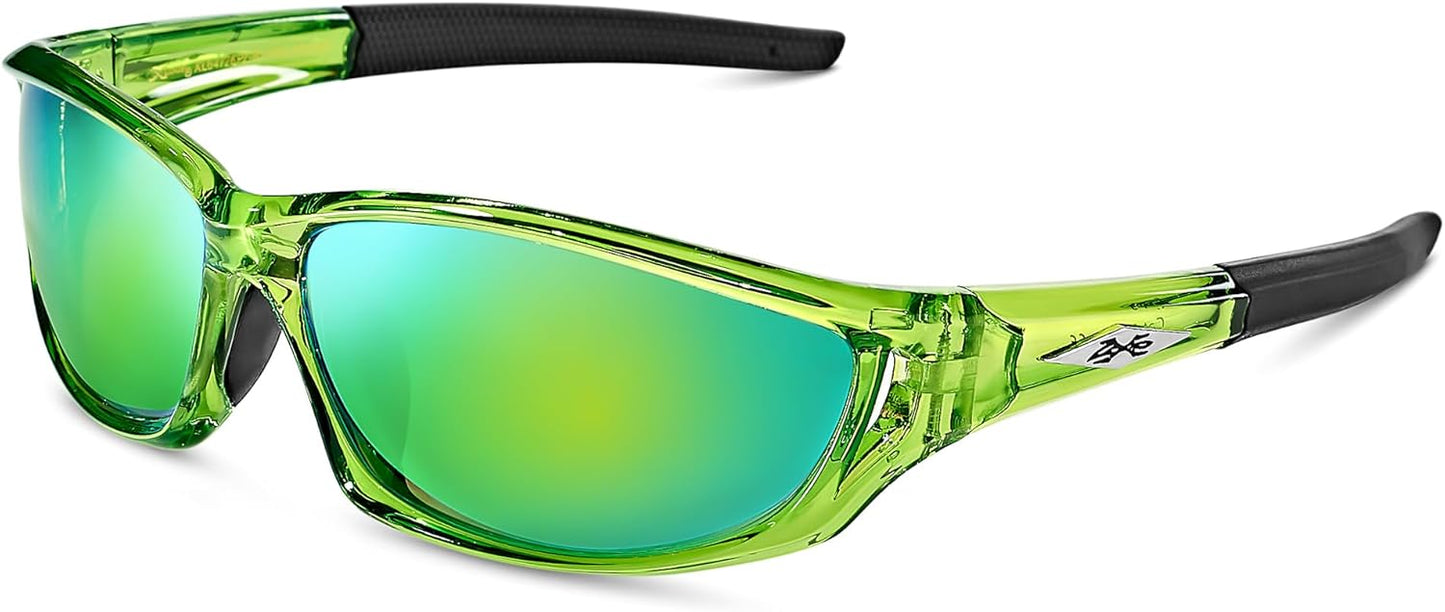 Polarized Sports Sunglasses for Men - UV400 Protection for Baseball, Running, Cycling & Golf