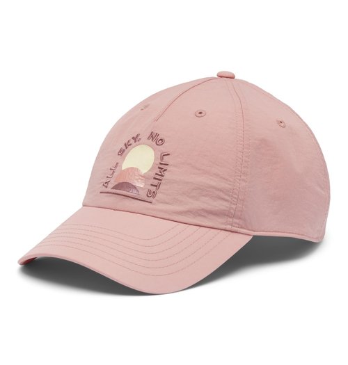 Columbia Unisex Spring Canyon II Ball Cap, Eraser Pink/No Limits, One Size