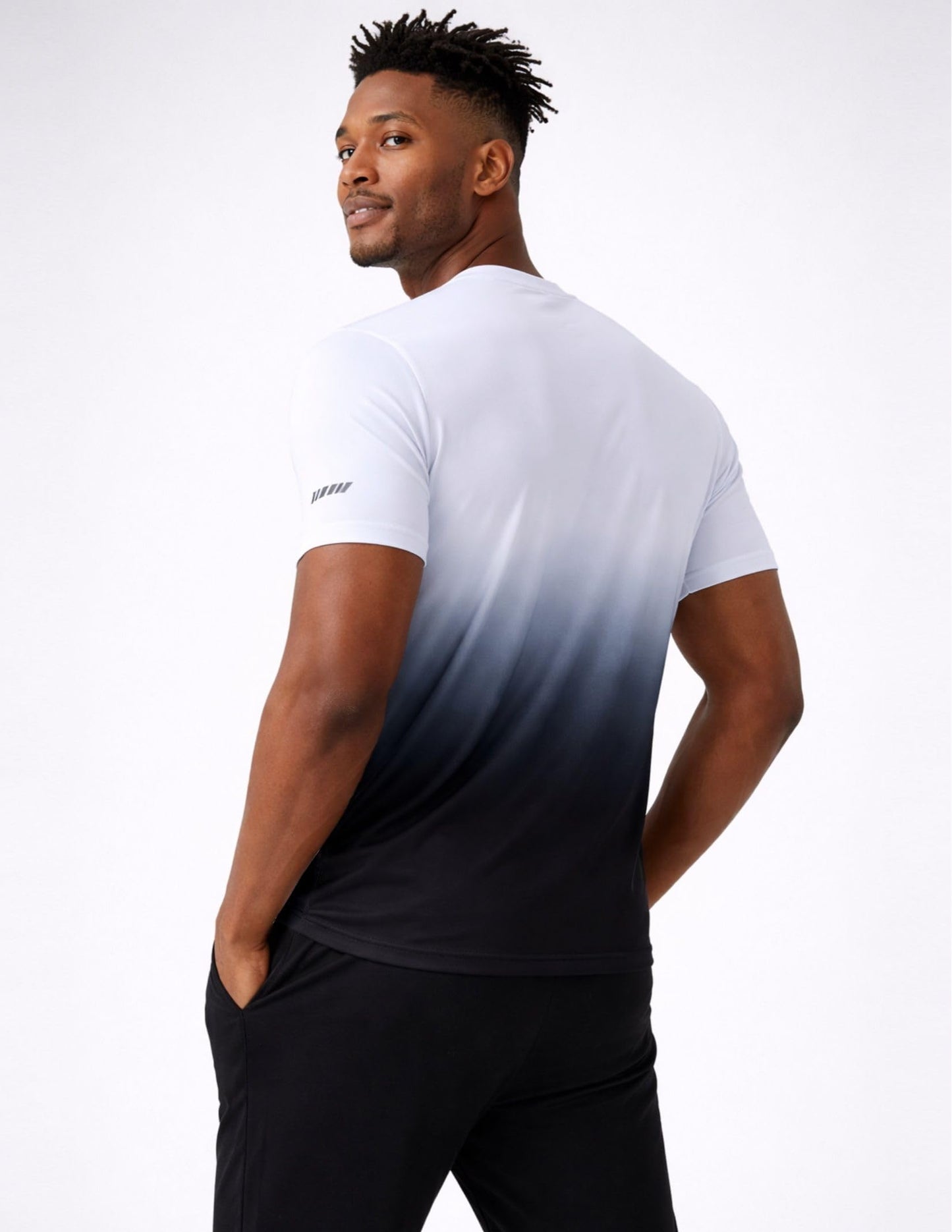 5 Pack Men’s Active Quick Dry Crew Neck T Shirts | Athletic Running Gym Workout Short Sleeve Tee Tops Bulk (Set 20, X-Large)