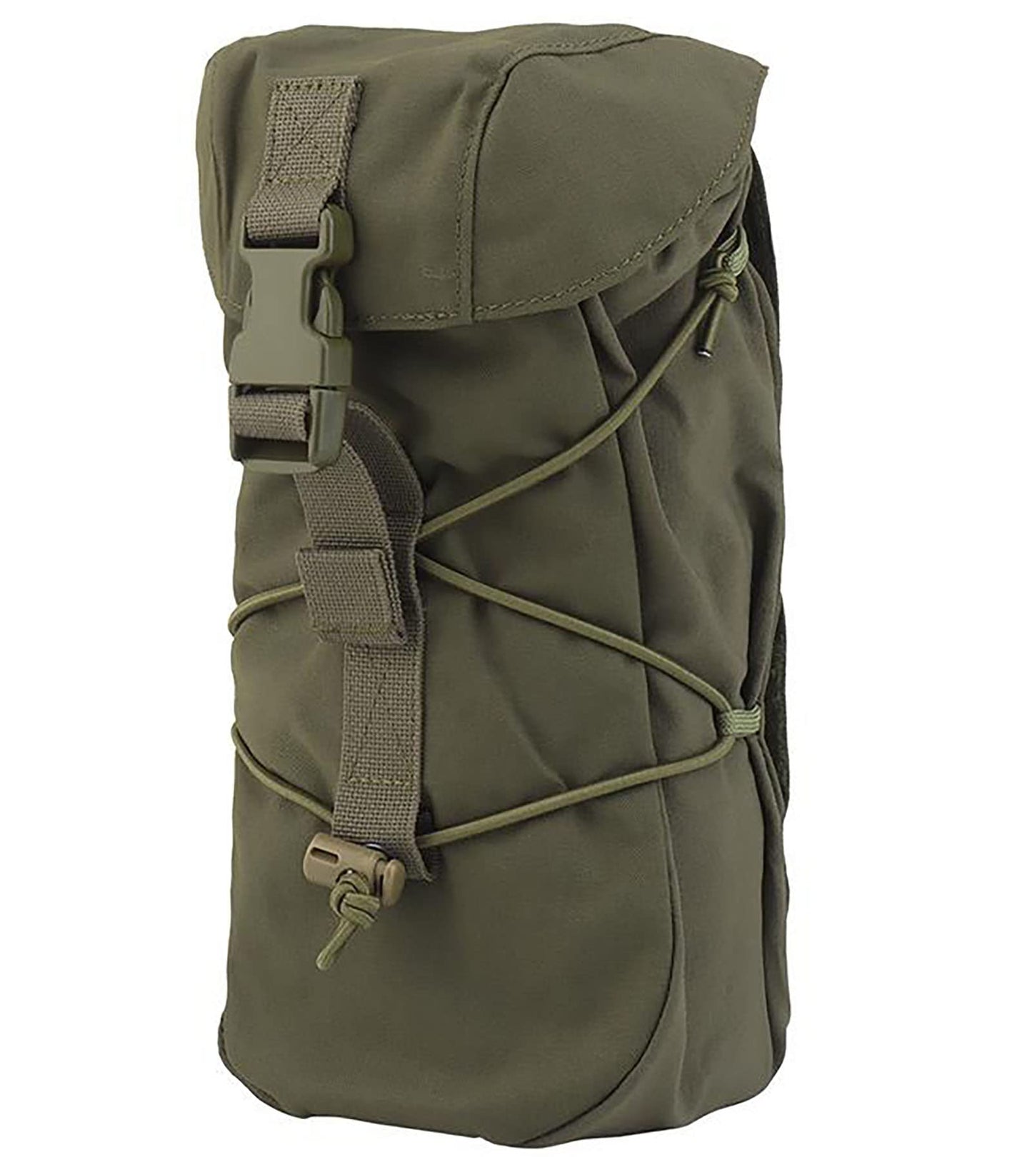 Hdlsina Multifunctional large capacity Dump Pouch Drawstring Magazine Tactical Utility Pouch Recycling Pouch Waist Bag (Green)