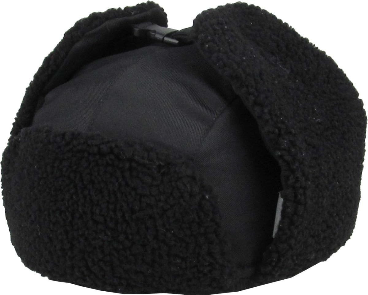 Hi Viz Trapper Warm Workwear Cold Windproof Winter Aviator Trooper Hunting Hat Ushanka Bike