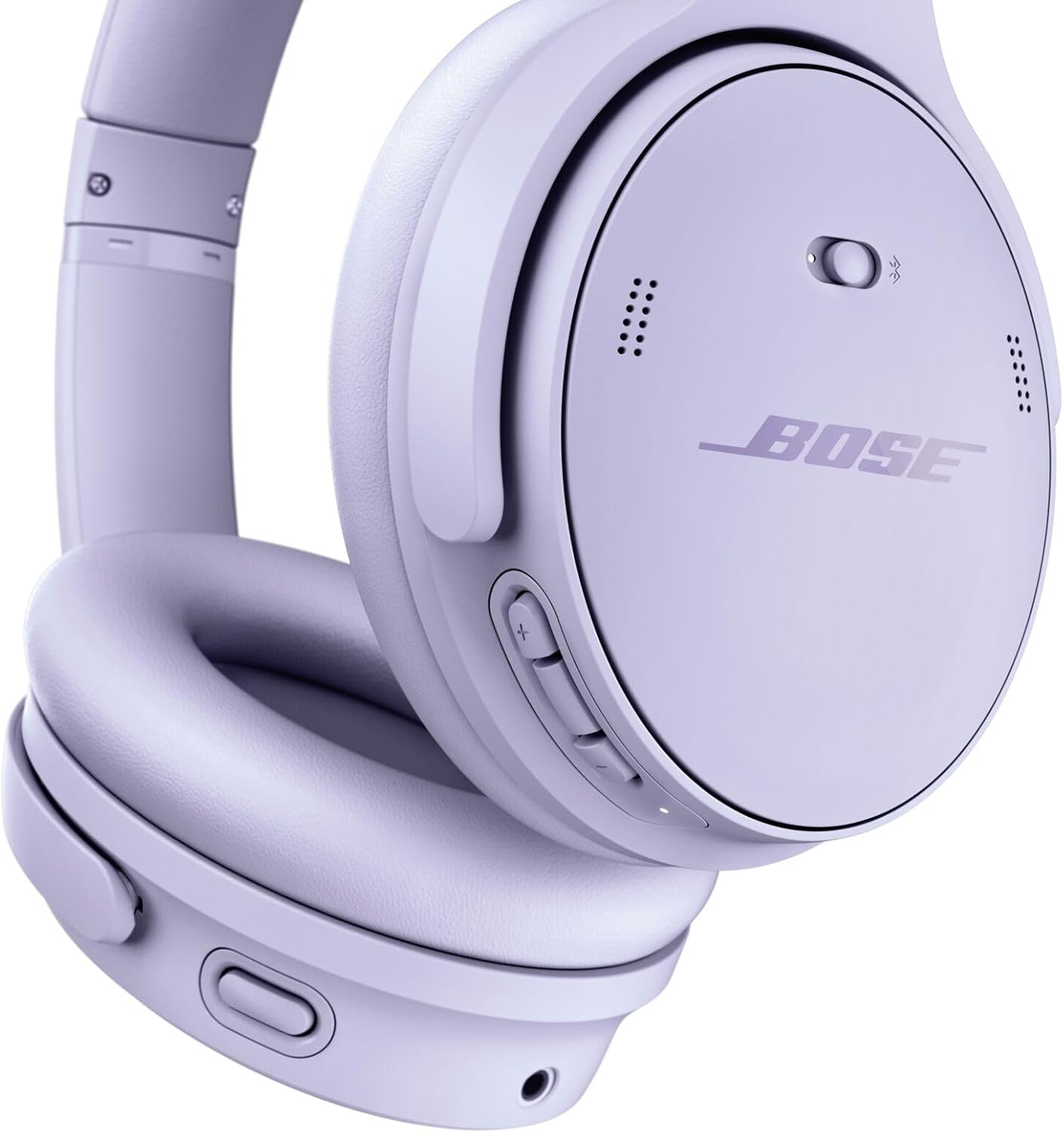 Bose QuietComfort Bluetooth Headphones, Wireless Headphones with Active Over Ear Noise Cancelling and Mic, Deep Bass, Up to 24 Hours of Playtime, Sandstone