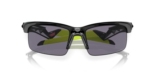 Oakley Youth OJ9013 Capacitor Rectangular Sunglasses, Polished Black/Prizm Grey, 63 mm