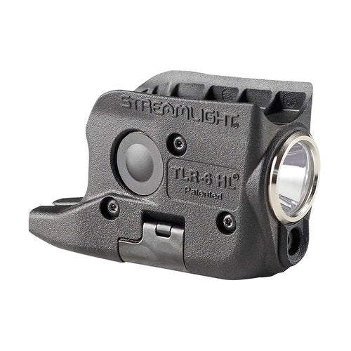 Streamlight 69350 TLR-6 HL G 300-Lumen Rechargeable Tactical Weapon Light with Integrated Green Aiming Laser Designed Exclusively and Solely for Glock 42/43 and 43X/48 (Non-Rail or MOS), Black